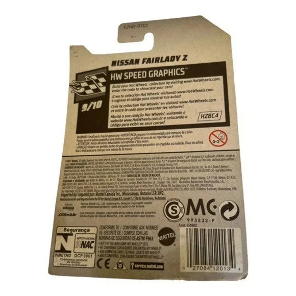 Hot Wheels Nissan Fairlady Z 2015 new in package - Picture 3 of 3